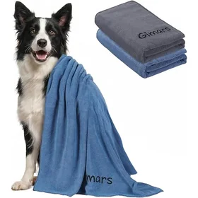 Super-absorbent microfibre dog drying towel